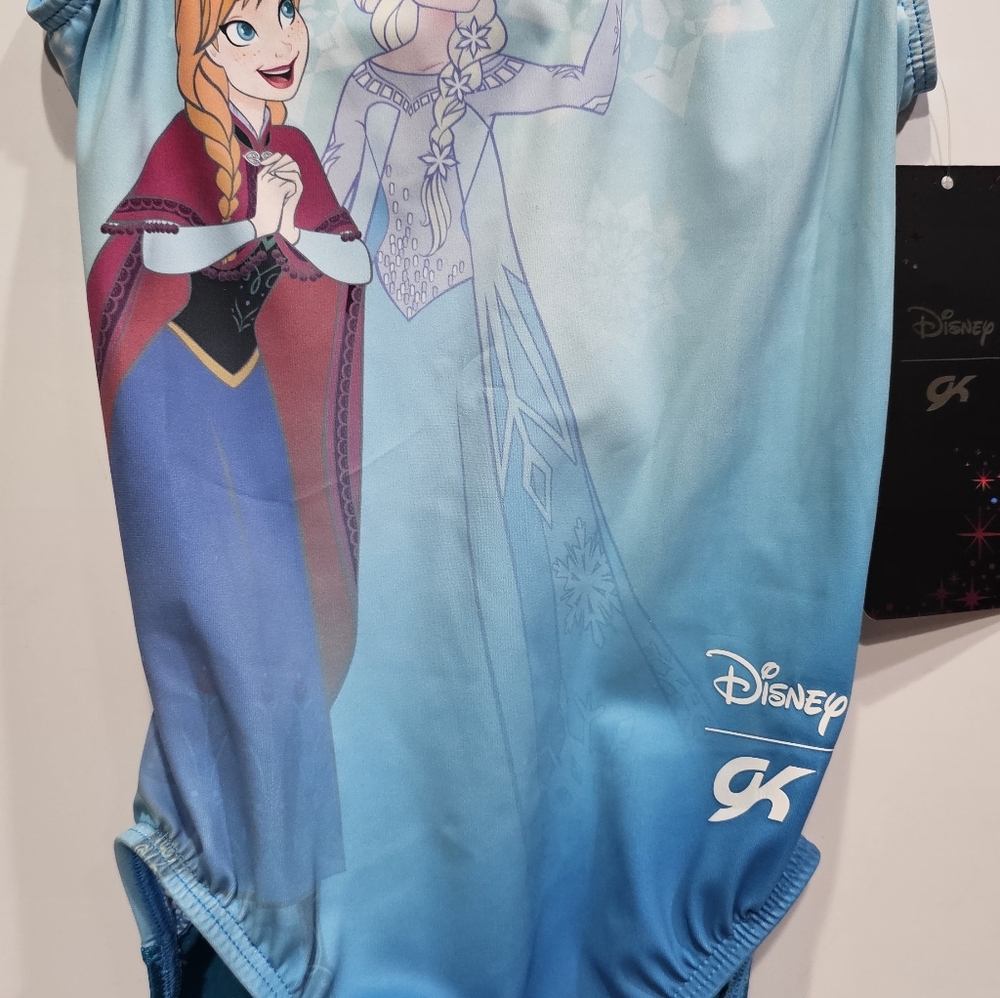 Disney Frozen Blue and White Leotard - Picture 4 of 8